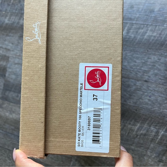 Christian Louboutin So Kate Booty 100 Specchio Martele - Picture 6 of 8